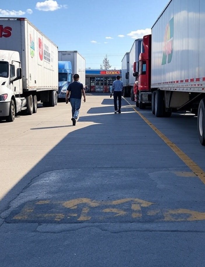 generic truck stop photo